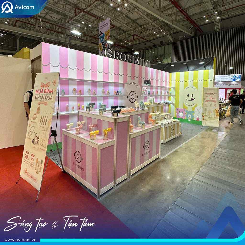 GROSMIMI TẠI VIETBABY FAIR 2026 – THẾ GIỚI NHỎ XINH DÀNH CHO MẸ &amp; BÉ